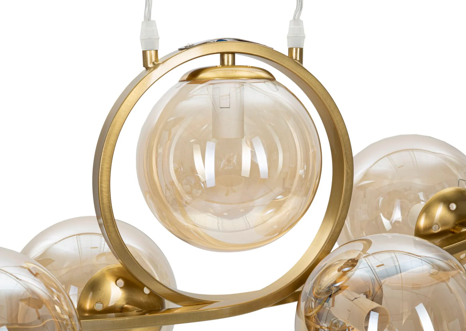 Lampadario Giapponese 7 Luci Design Elegante 115x36x30 cm - Image 7