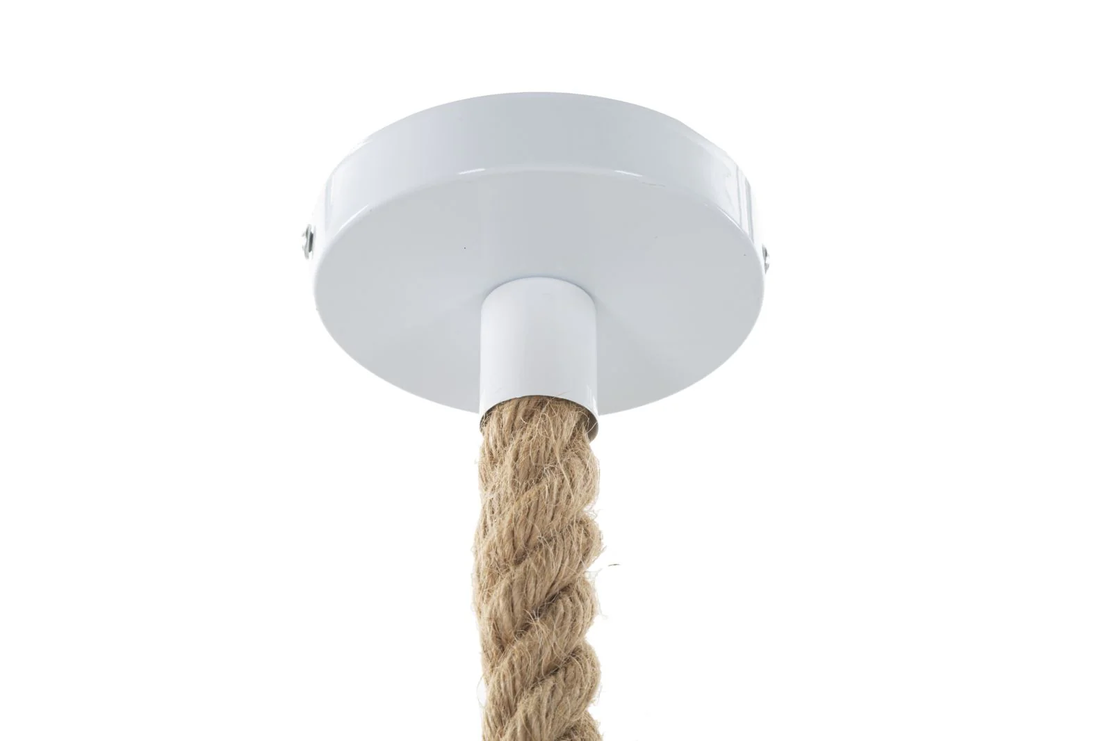 Lampadario scimmia bianca in resina cm ø 27x32x60 - Image 4