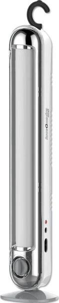 Lampada emergenza LED 15W VEGA ricaricabile con 30 LED, base e fissaggio