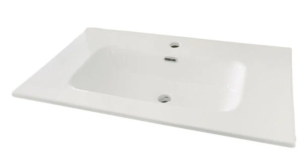 Lavabo ad incasso per mobili dimensioni mm 810 x 460 x 170