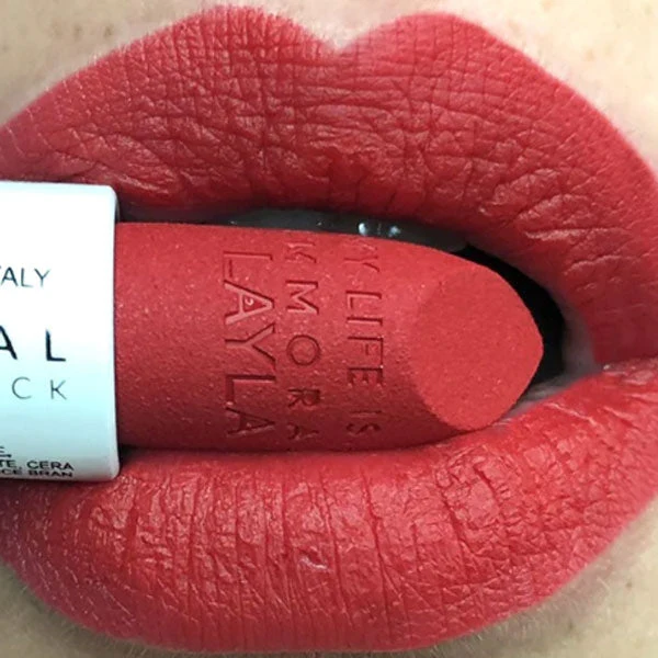 LAYLA IMMORAL MAT LIPSTICK ROSSETTO CARNAL RED M11 - Image 2