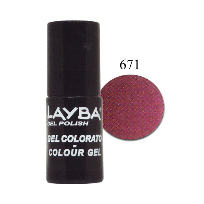 LAYLA LAYBA SMALTO SEMIPERMANENTE GEL POLISH BIG FAT CHERRY 671