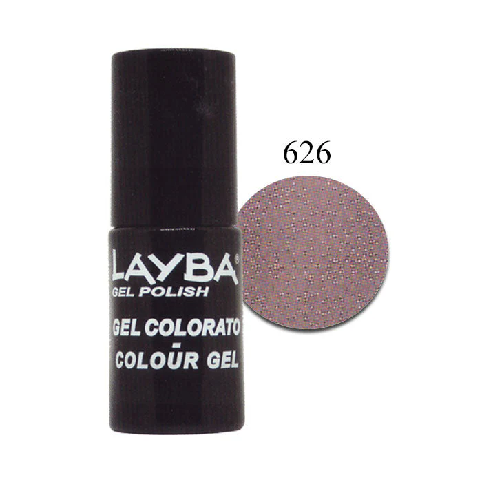 LAYLA LAYBA SMALTO SEMIPERMANENTE GEL POLISH CAFE AU LAIT 626
