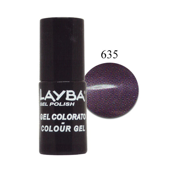 LAYLA LAYBA SMALTO SEMIPERMANENTE GEL POLISH GROOVE VIOLET 635