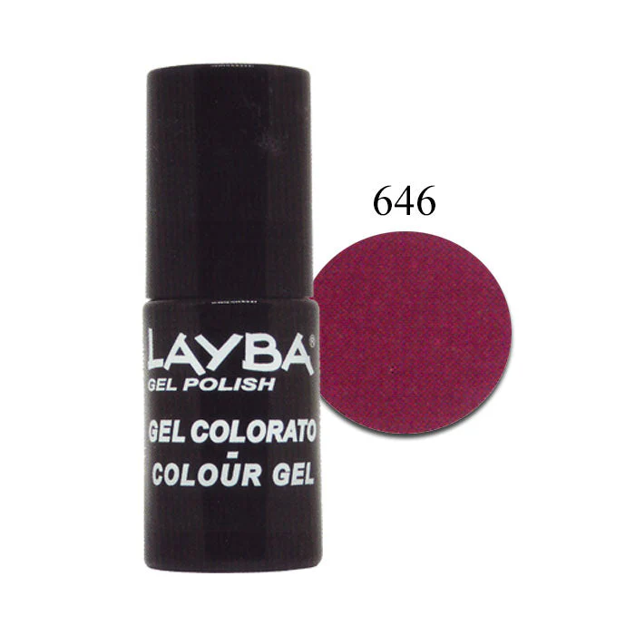 LAYLA LAYBA SMALTO SEMIPERMANENTE GEL POLISH HEART OF RED 646