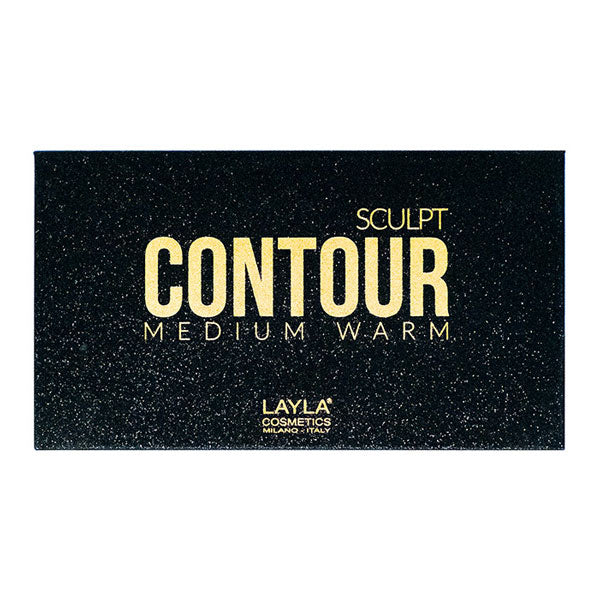 LAYLA SCULPT CONTOUR MEDIUM WARM PALETTE - Image 2