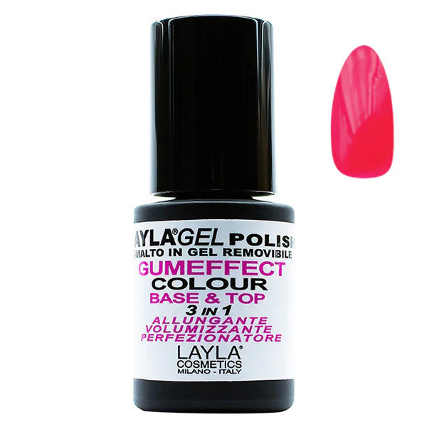 LAYLA SMALTO GEL POLISHGUMEFFECT 3 IN 1 SHY BERRY 29
