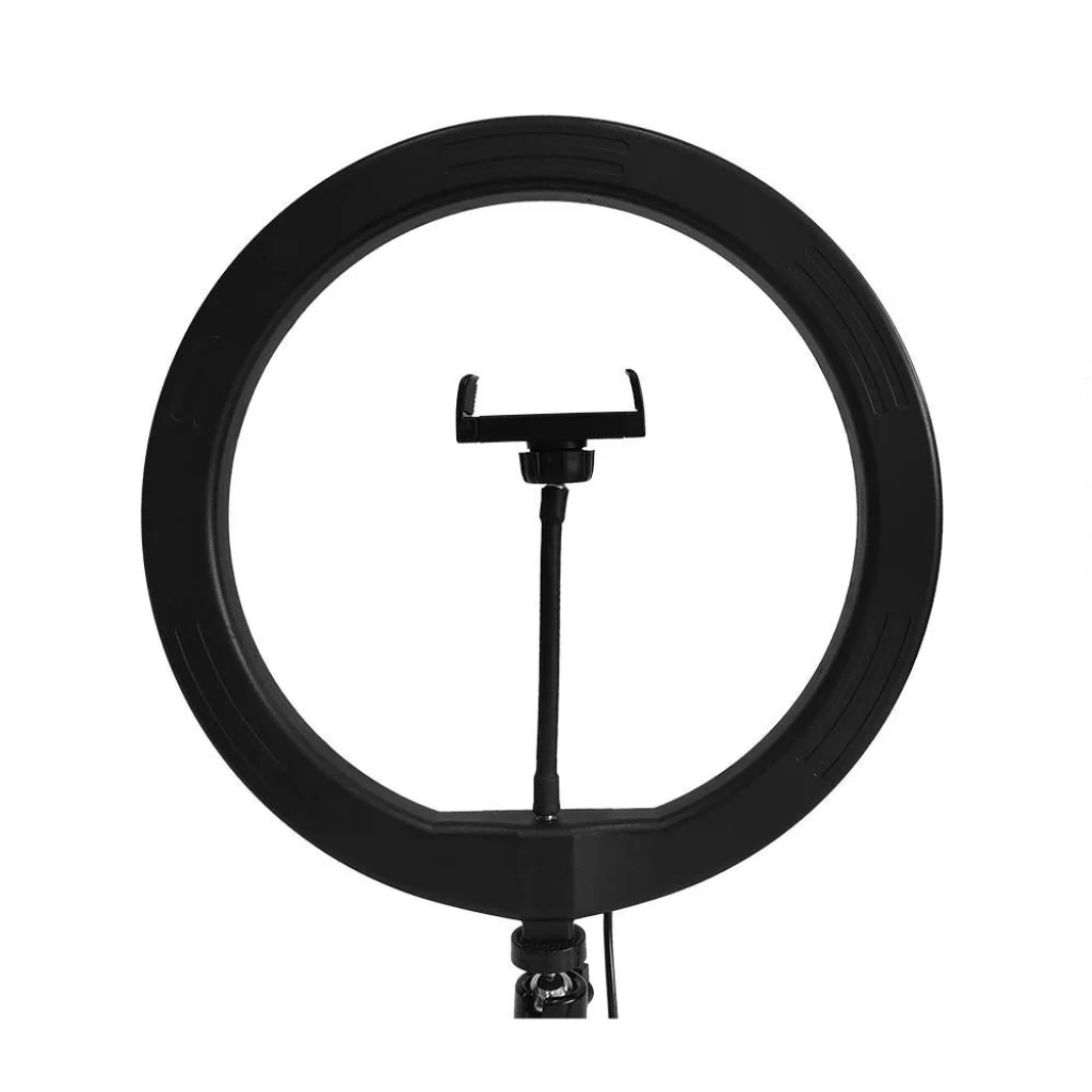 V-Tac Ring Light LED 7W 26cm con Treppiede e Supporto Smartphone - Image 6