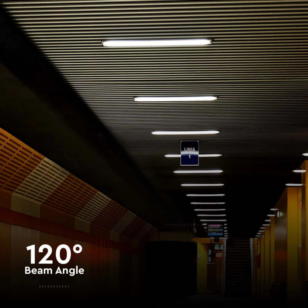V-Tac Plafoniera LED 36W 120cm IP65 4000K Collegabile Serie L - Image 4
