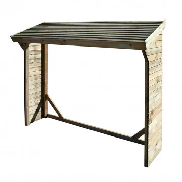 Legnaia - Struttura per legna dimensioni 217 x 80 x 155/180 h - Image 2