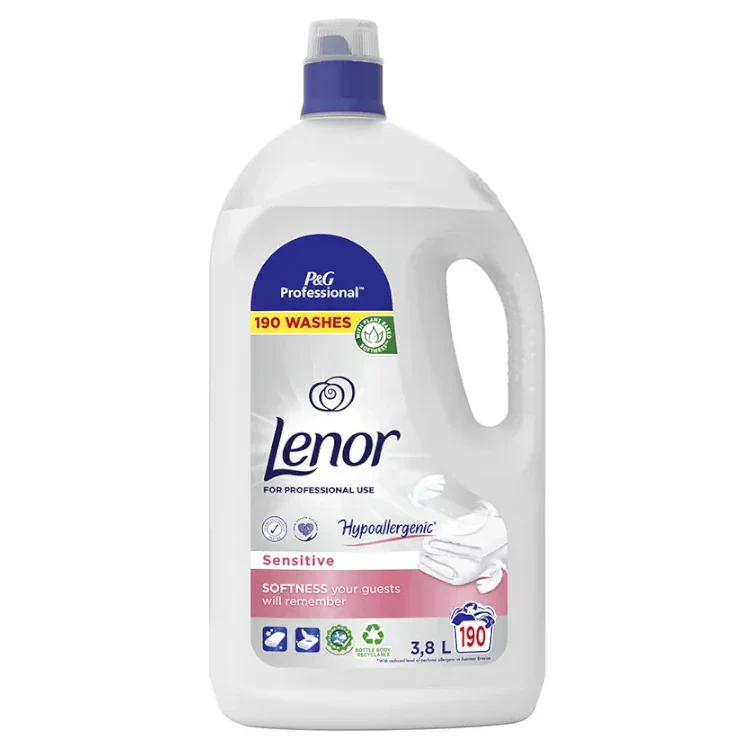 Lenor ammorbidente professional sensitive 190 lav.  3,8 lt
