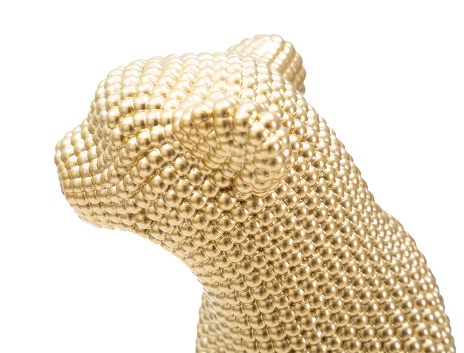 Statuetta Leopardo Dorato 23x15,5x29 cm - Image 5