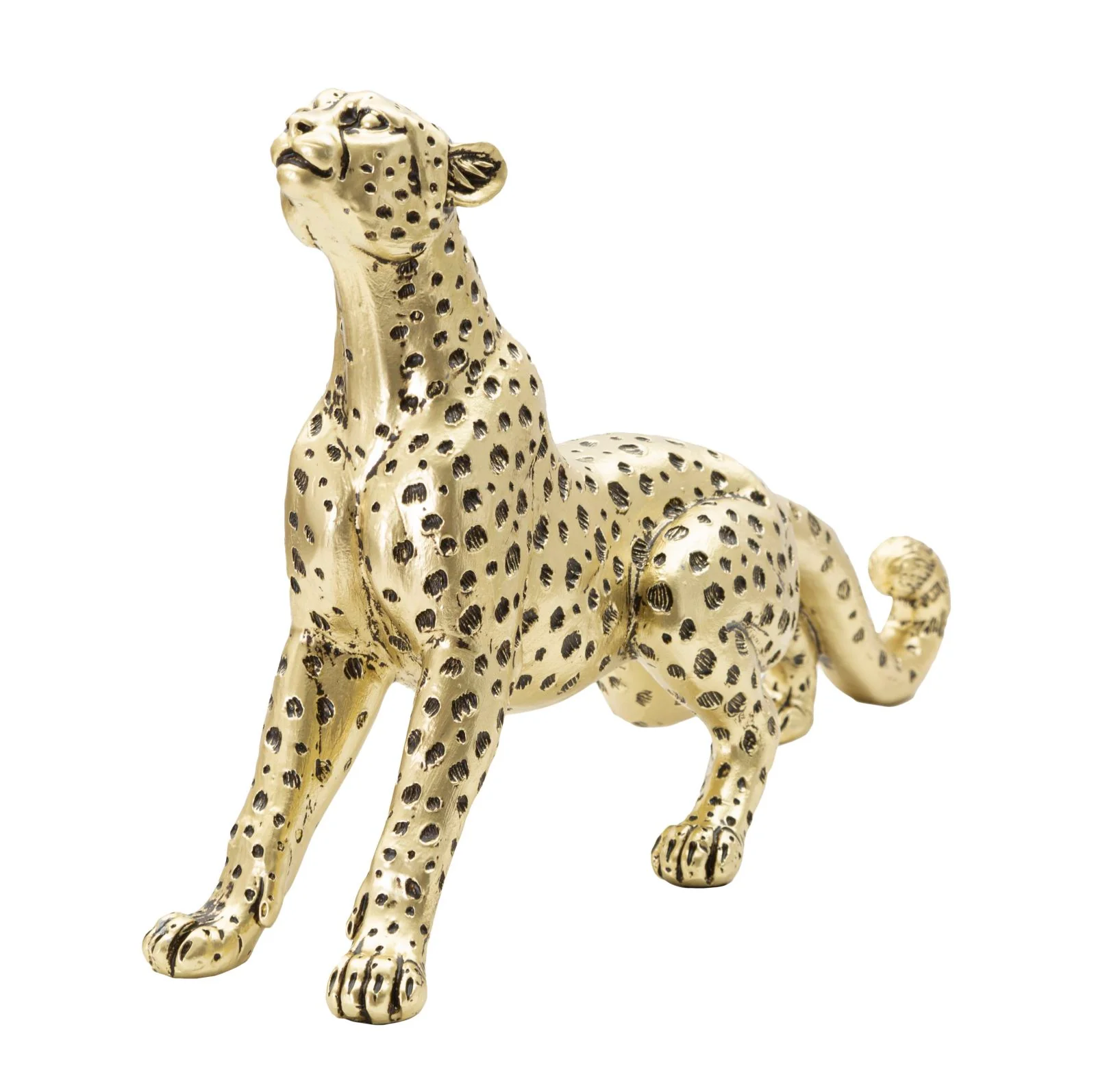 Statua di Leopardo Elegante Seduta 33x7,7x19,5 cm - Image 2