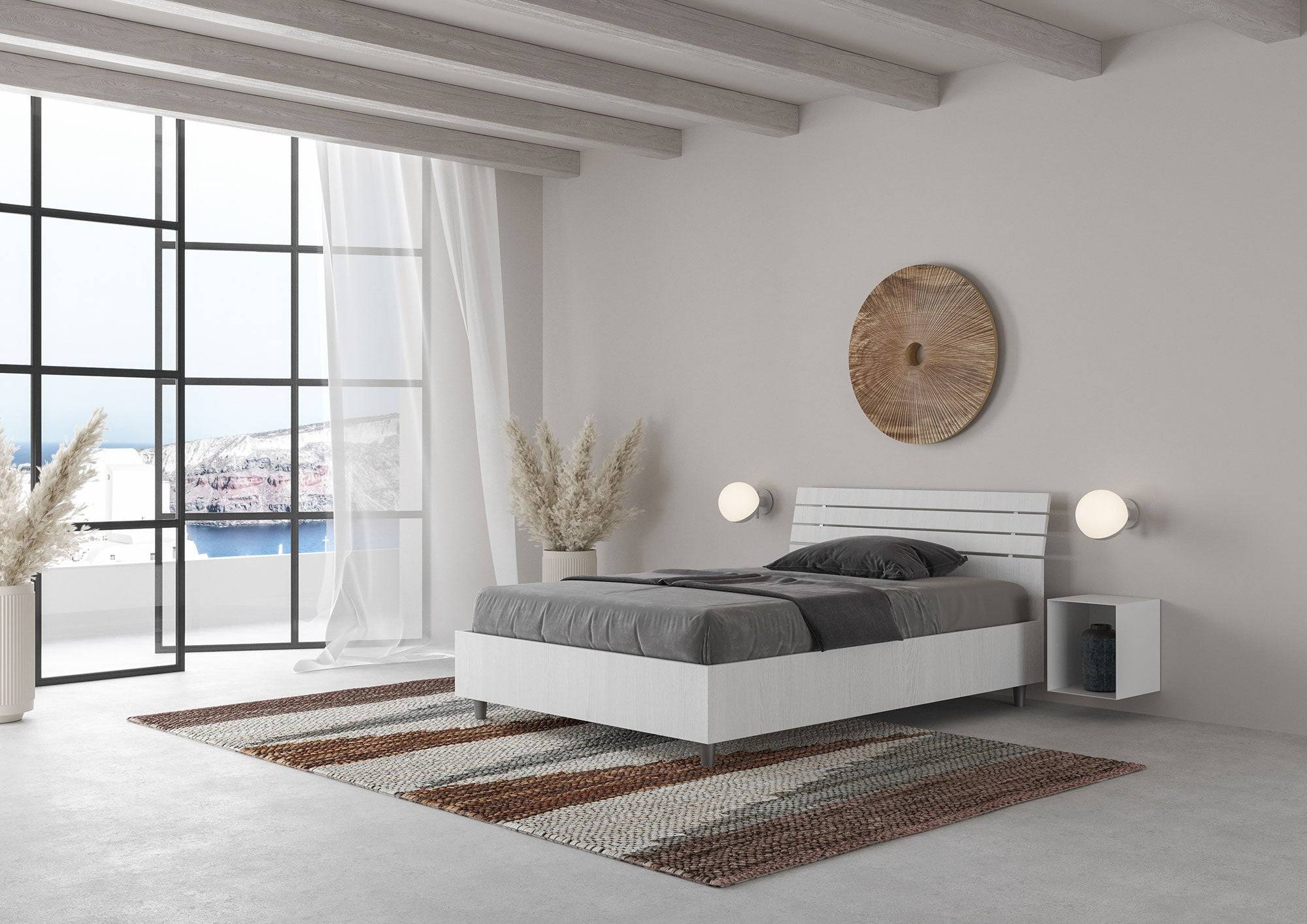 Letto singolo Ankel 80x190 cm - Con contenitore o rete a doghe - Image 4