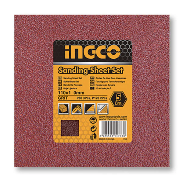 Levigatrice Portatile "INGCO" con Accessori Inclusi - Image 2