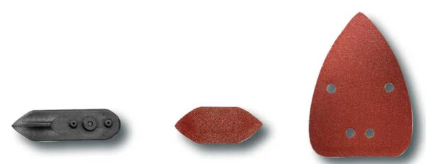 Levigatrice palmare triangolare 65W Ingco con accessori - Image 2