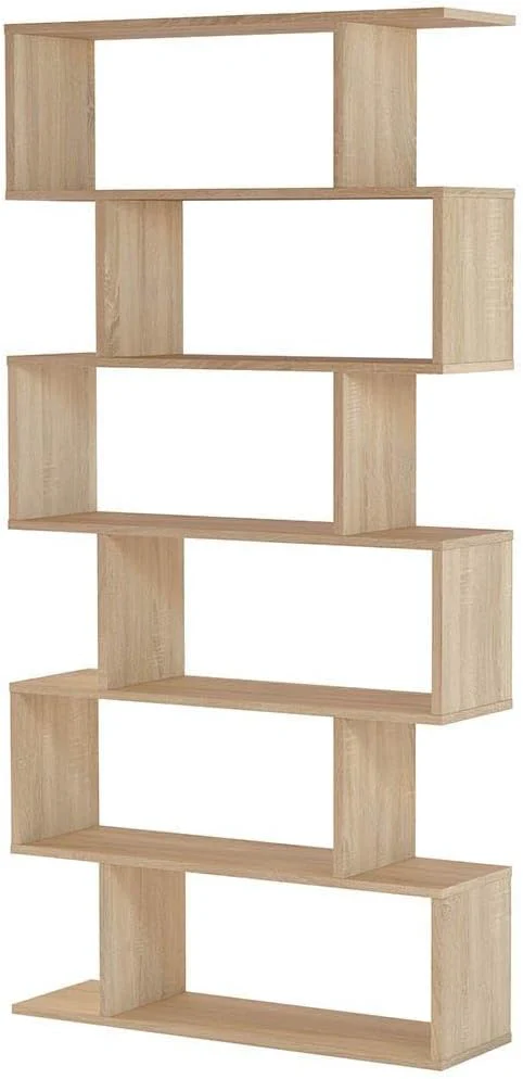 Libreria componibile alta "Athena" 6 vani rovere canadian 192 cm - Image 3