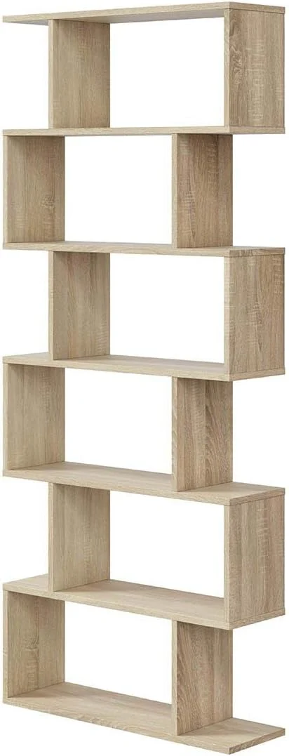 Libreria componibile alta "Athena" 6 vani rovere canadian 192 cm - Image 5