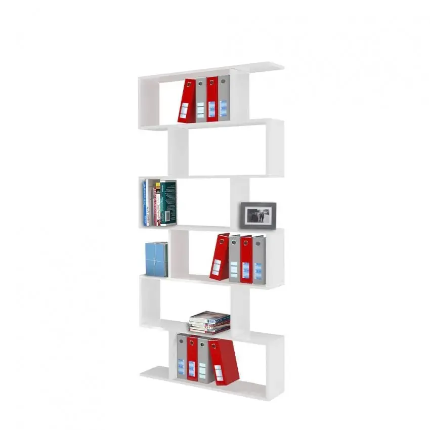 Libreria Moderno Design CALLI - Bianco Lucido - Image 2