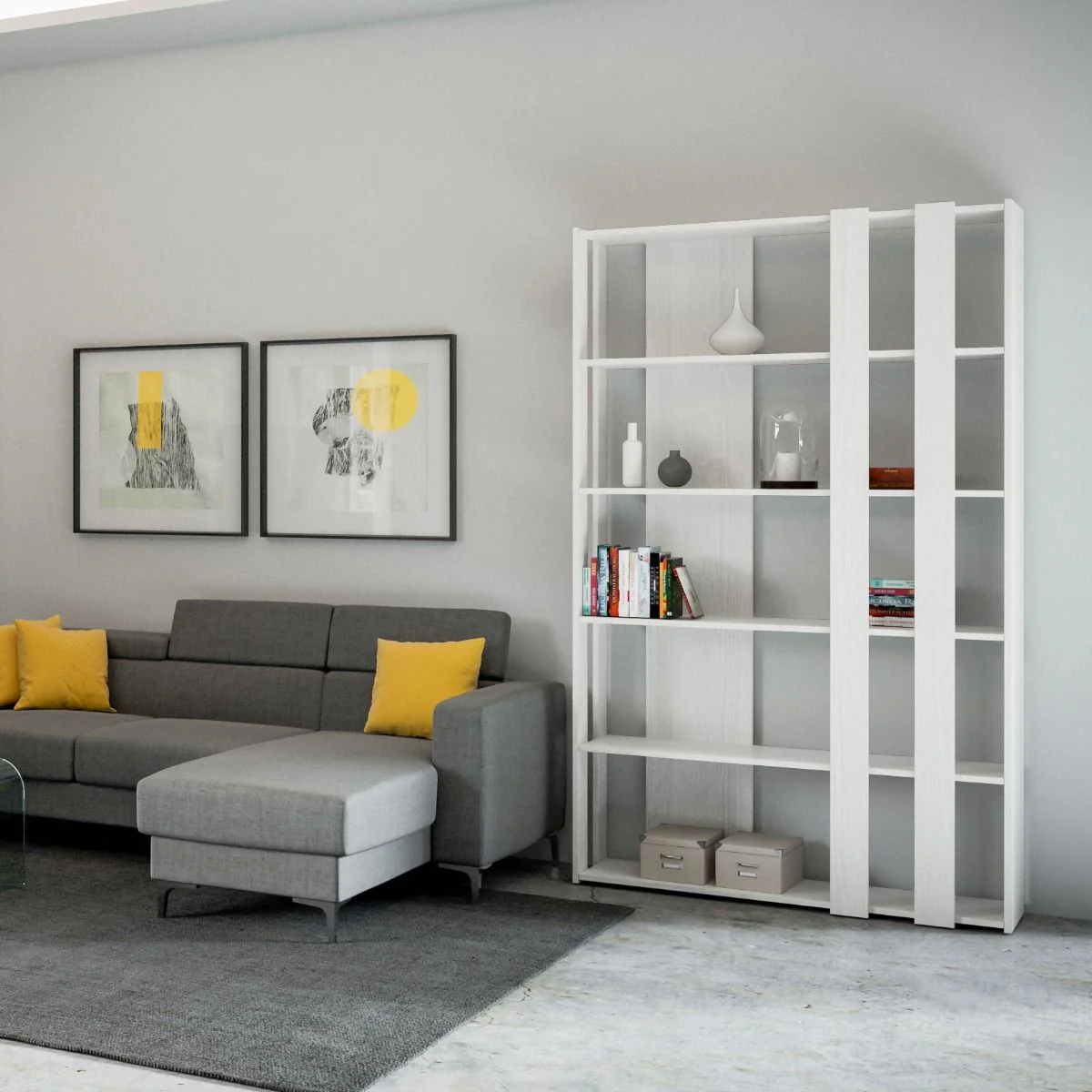 Libreria Kato Small: Eleganza Versatile per Ambienti Compatti - Image 4