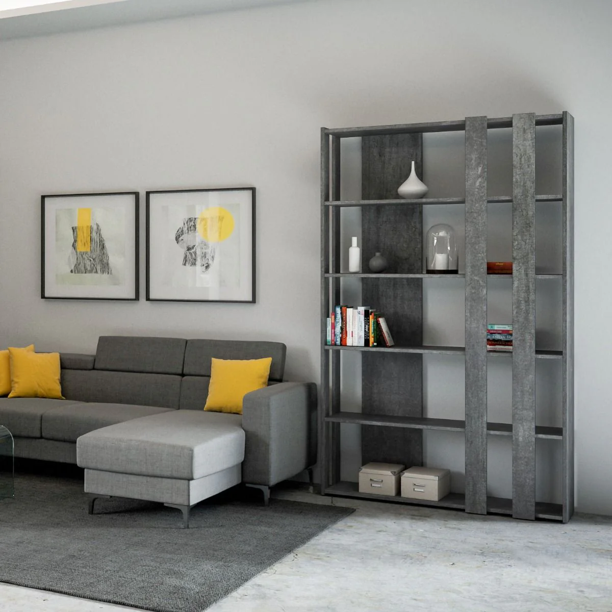 Libreria Kato Small: Eleganza Versatile per Ambienti Compatti - Image 5