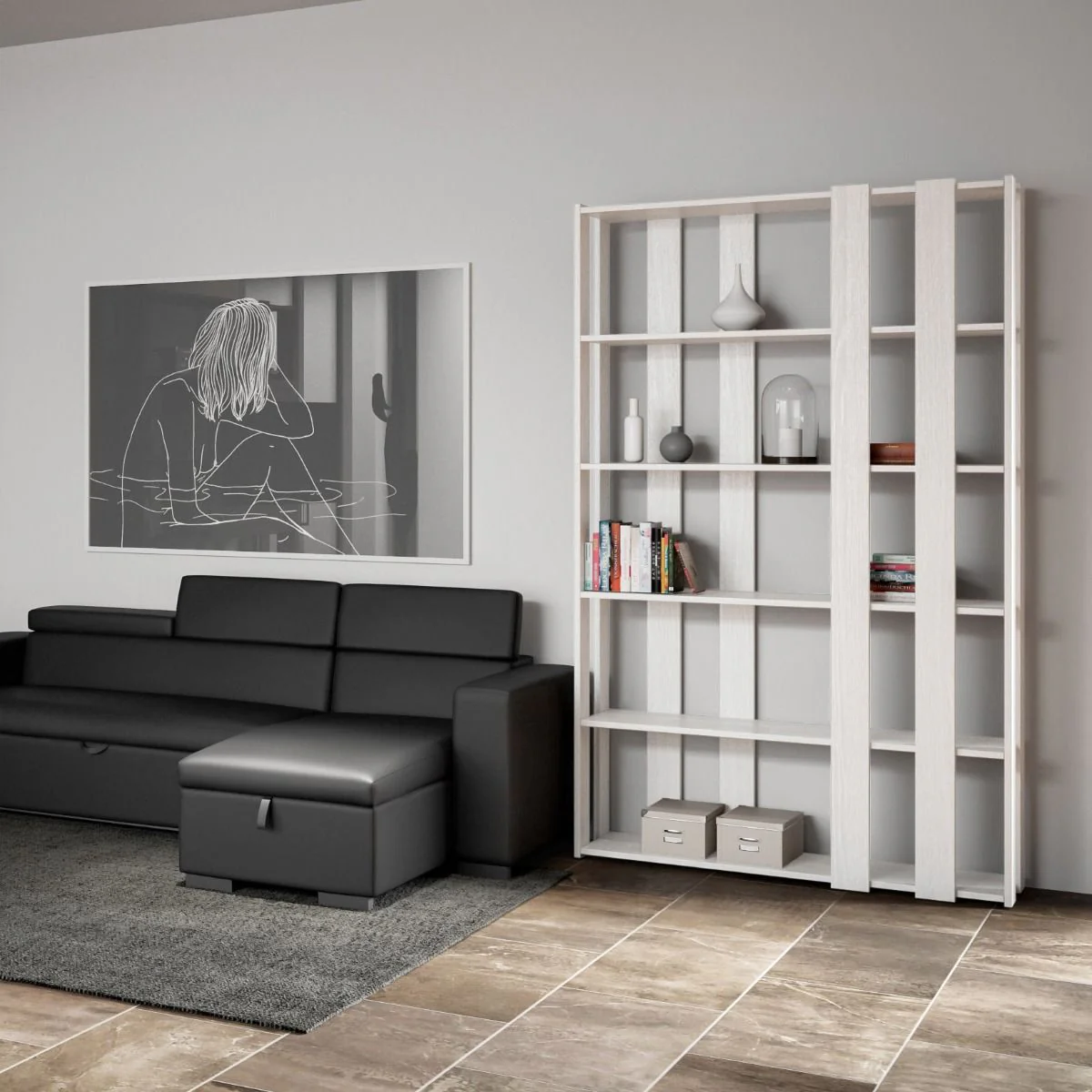 Libreria Kato Small: Eleganza Versatile per Ambienti Compatti - Image 7