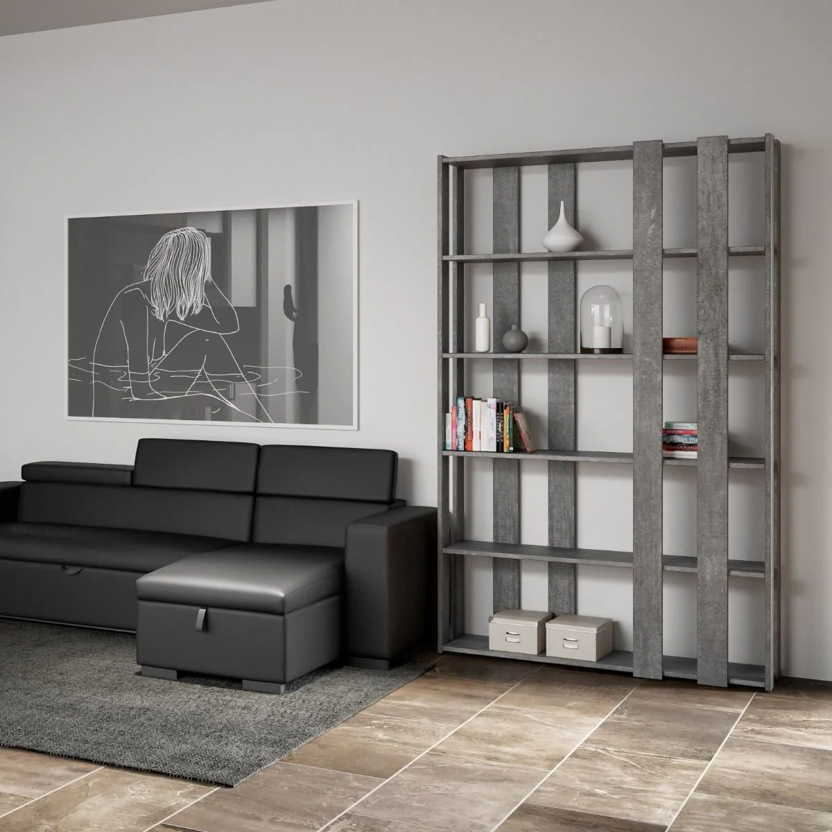 Libreria Kato Small: Eleganza Versatile per Ambienti Compatti - Image 8