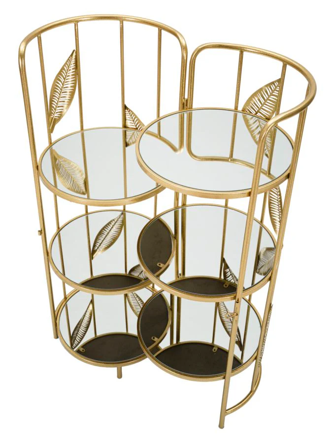 Libreria Leaf Double Elegante cm 73x35x90 - Image 3