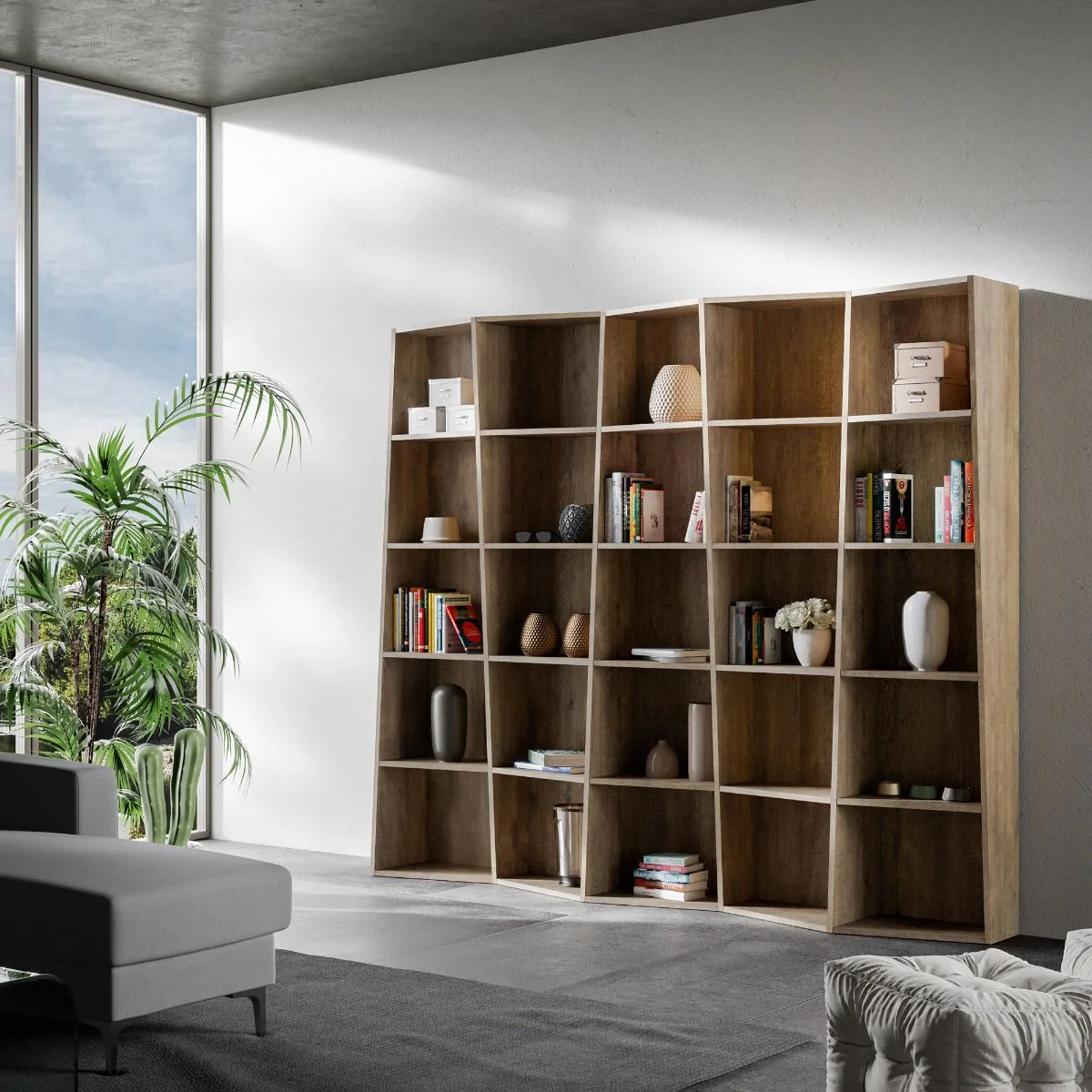 Librerie TREK Serie 3, 5, 7: Design Elegante e Versatile per Ogni Spazio - Image 11