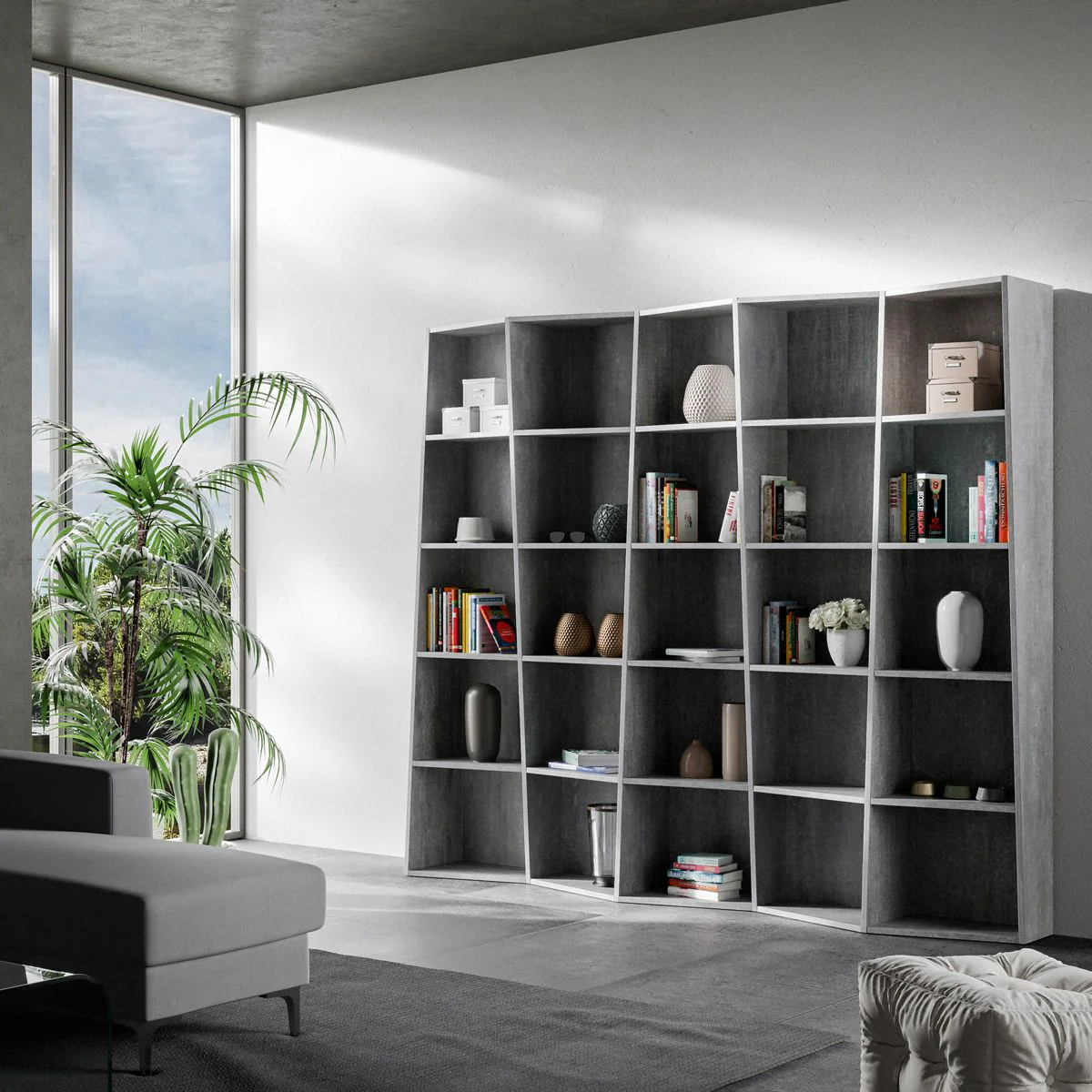 Librerie TREK Serie 3, 5, 7: Design Elegante e Versatile per Ogni Spazio - Image 12