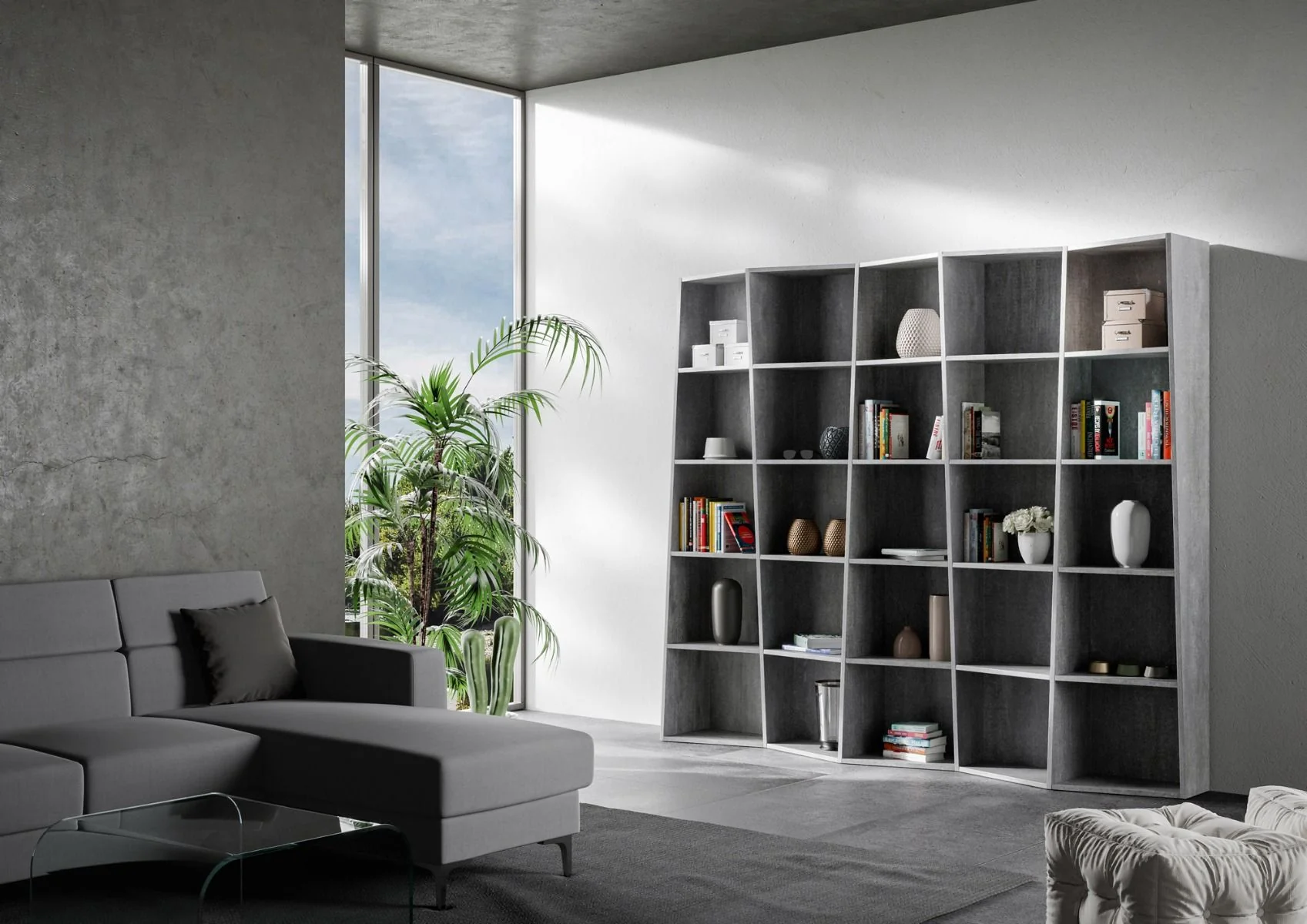 Librerie TREK Serie 3, 5, 7: Design Elegante e Versatile per Ogni Spazio - Image 13