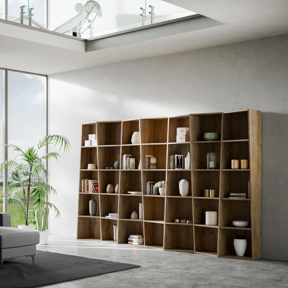 Librerie TREK Serie 3, 5, 7: Design Elegante e Versatile per Ogni Spazio - Image 17