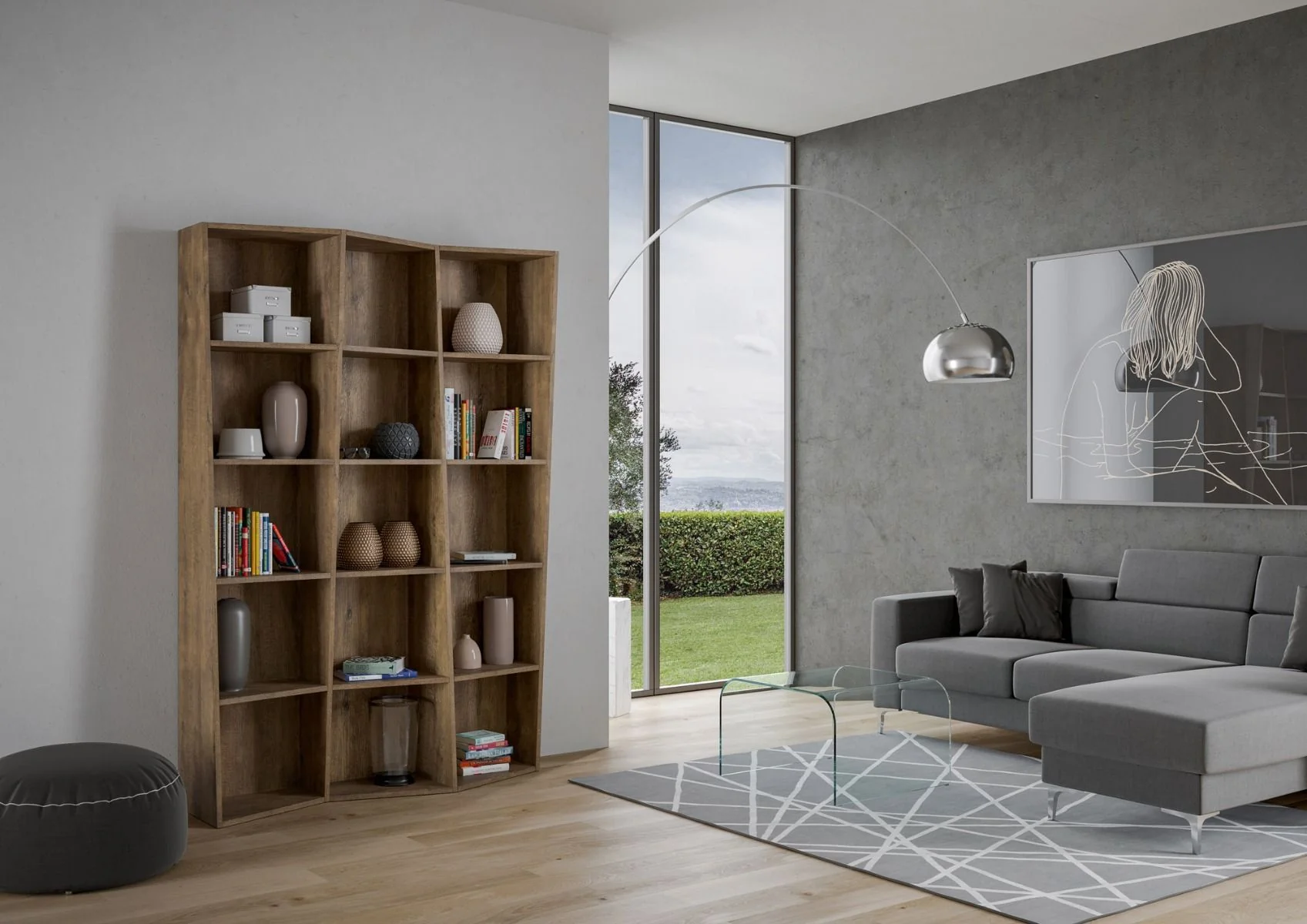Librerie TREK Serie 3, 5, 7: Design Elegante e Versatile per Ogni Spazio - Image 6