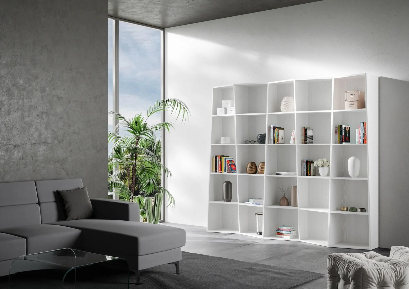 Librerie TREK Serie 3, 5, 7: Design Elegante e Versatile per Ogni Spazio - Image 8