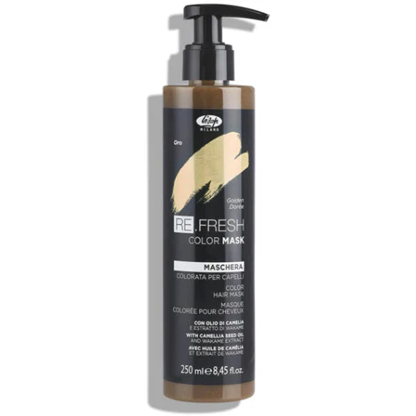 LISAP REFRESH MASCHERA COLORATA CAPELLI ORO GOLDEN DORE 250 ML
