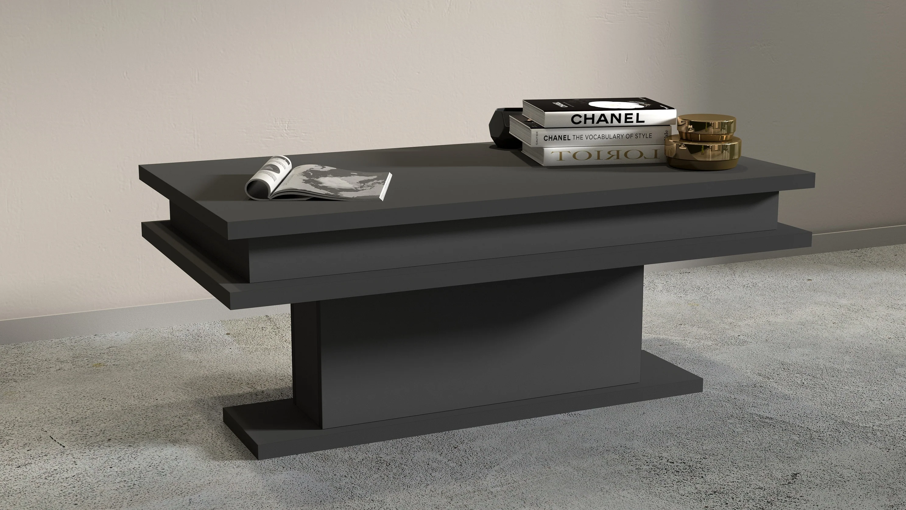 Tavolino da caffè Little Big con design moderno - 100 cm - Image 6