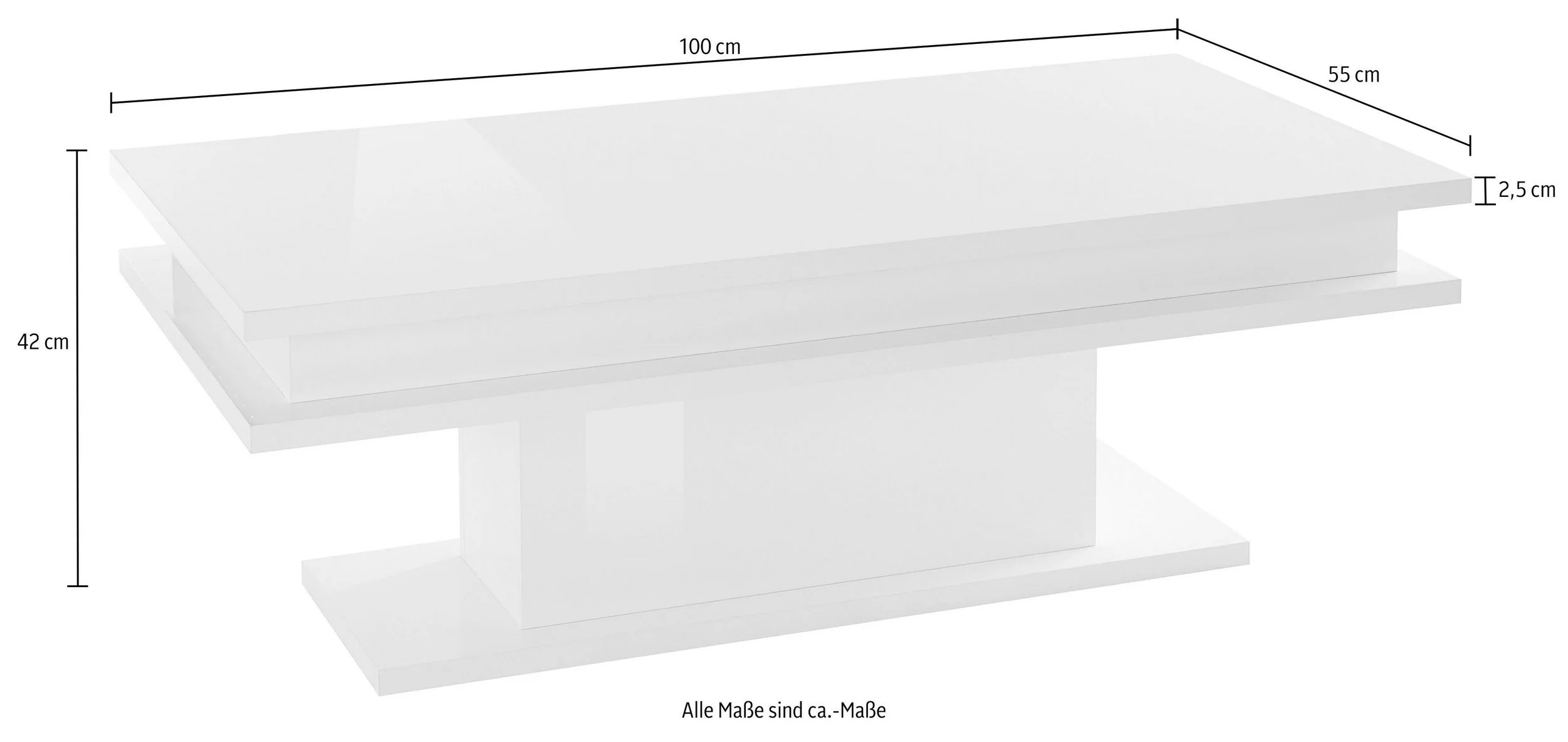Tavolino da caffè Little Big con design moderno - 100 cm - Image 7