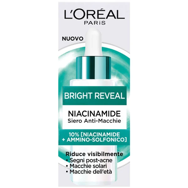 L'OREAL BRIGHT REVEAL NIACINAMIDE SIERO ANTI MACCHIE 30 ML - Image 2