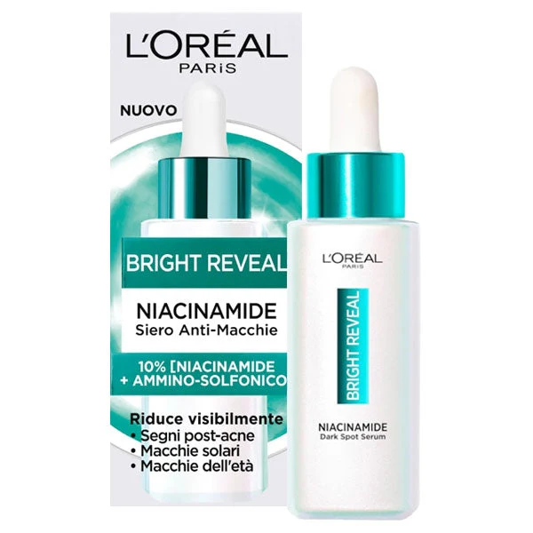 L'OREAL BRIGHT REVEAL NIACINAMIDE SIERO ANTI MACCHIE 30 ML - Image 3