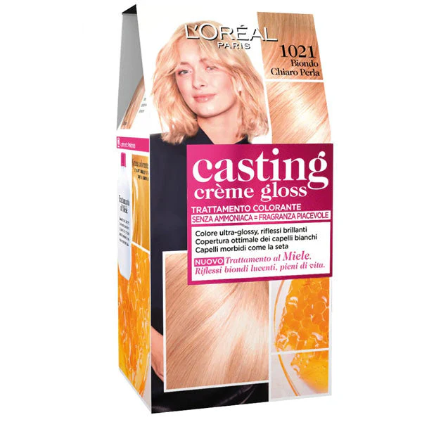 L'OREAL CASTING CREME GLOSS BIONDO CHIARO PERLA 1021