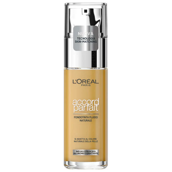 L'OREAL FONDOTINTA ACCORD PARFAIT FLUIDO NEUTRE 6.5N