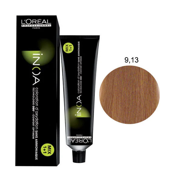 L'OREAL PROFESSIONNEL INOA BIONDO CHIARISSIMO BEIGIE CENERE 9,13