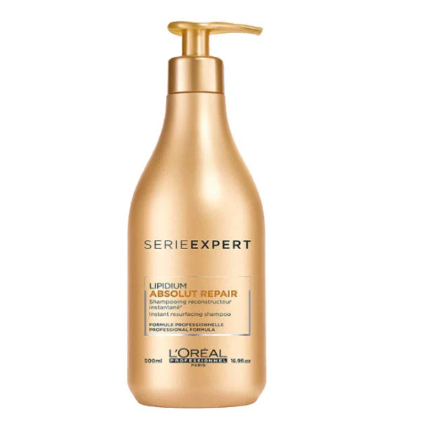 L'OREAL PROFESSIONNEL SERIE EXPERT SHAMPOO ABSOLUT REPAIR 500 ML - Image 2