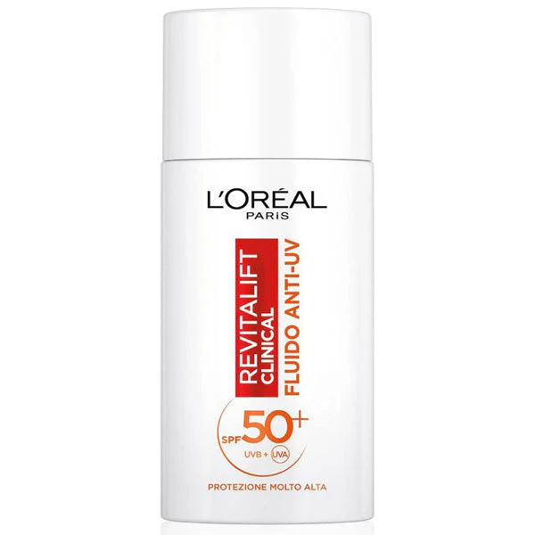 L'OREAL REVITALIFT FLUIDO ANTI CLINICAL SPF 50+ VIAMINA C 50 ML