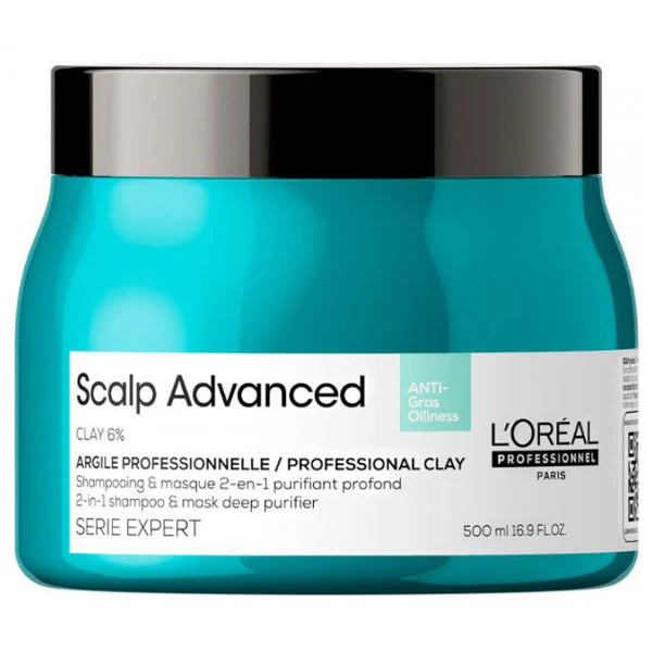 L'OREAL SERIES EXPERT SCALP MASCHERA CUTE GRASSA 500 ML