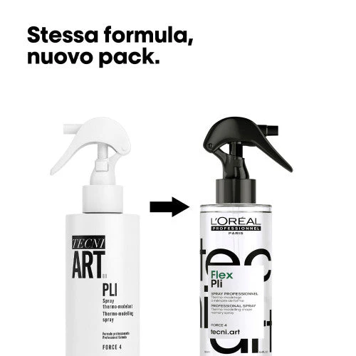 L'OREAL TECNI ART PLI SPRAY THERMO MODELANT FORCE 4 190 ML - Image 2