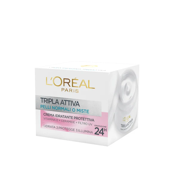 L'OREAL TRIPLA ATTIVA PELLI NORMALI E MISTE 50 ML - Image 2