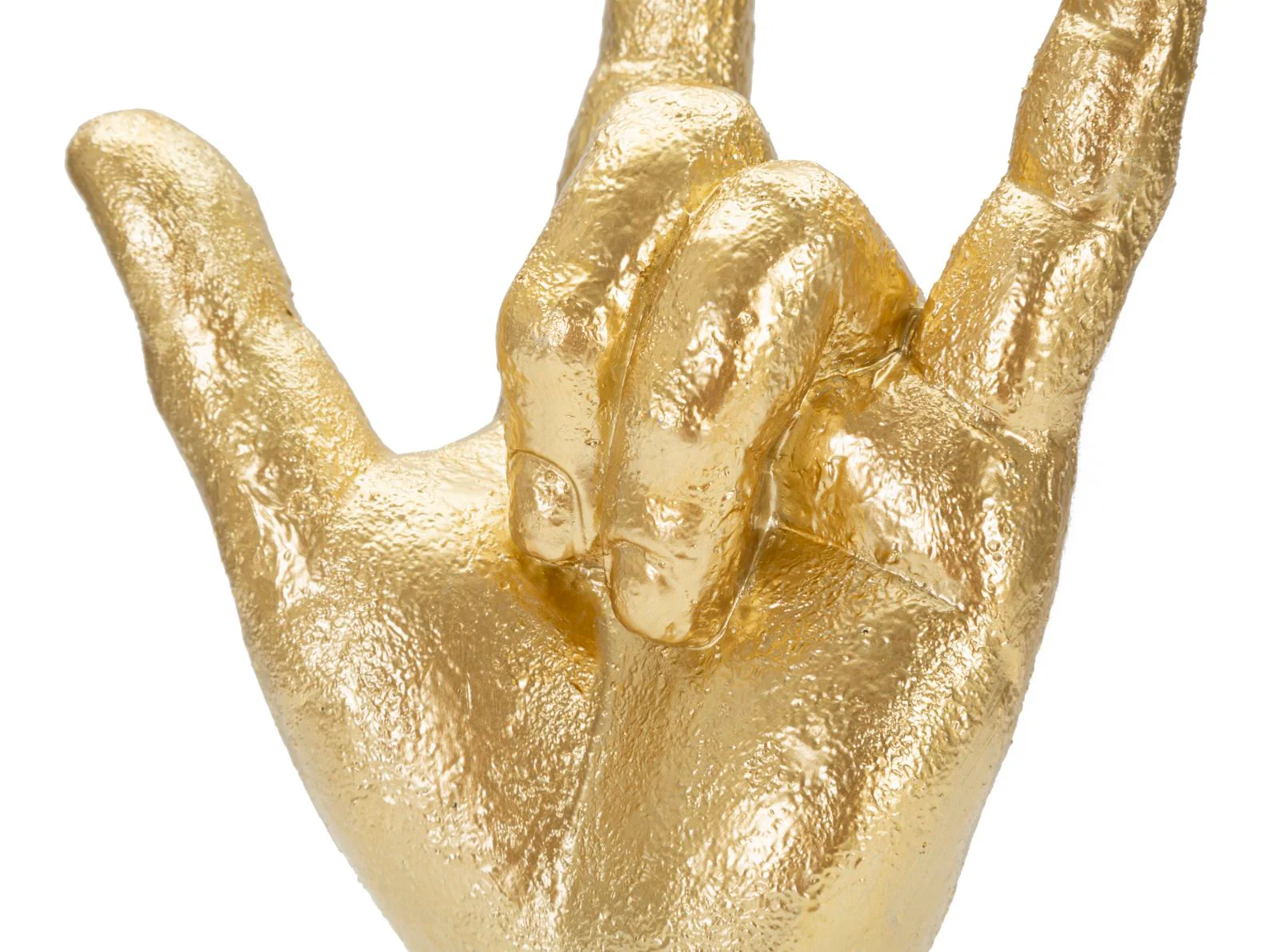 Statua Dorata "Mano Yeah" 14,5x7x23 cm - Image 5