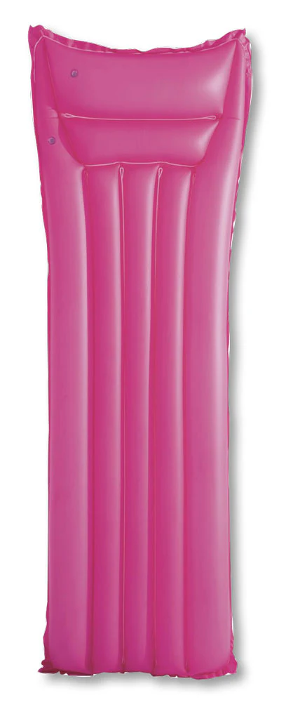 Materassino Gonfiabile Tinta Unita 183x69 cm – Blu, Verde, Rosa - Image 3