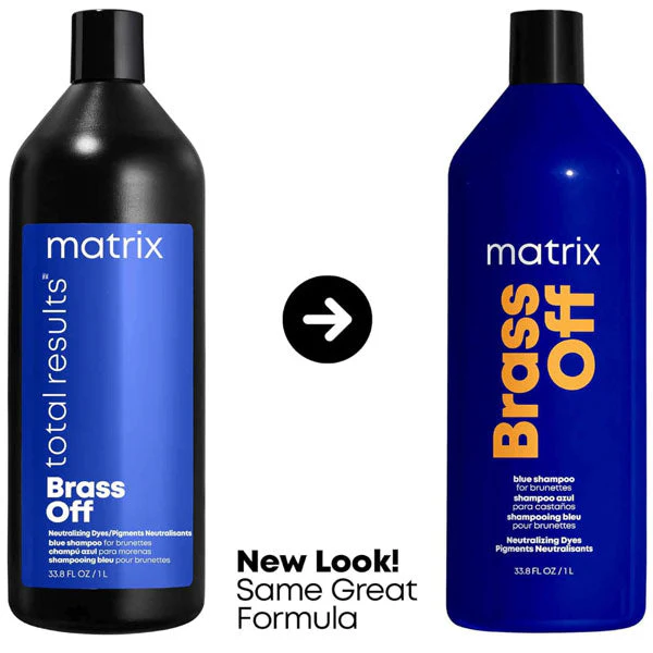 MATRIX TOTAL RESULTS BRASS OFF SHAMPOO 1000 ML - Image 2